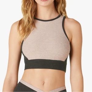 Beyond Yoga Spacedye Color Block Sports Bra
